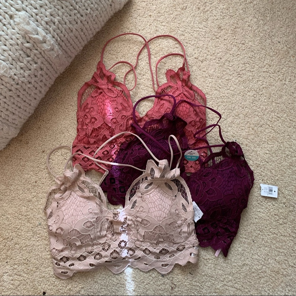 Rue21 lace bralette set of 3